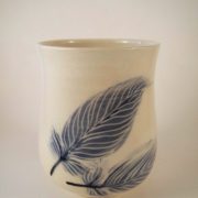 Blue Jay Feathers Cup