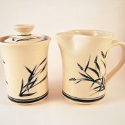 Grasses Cream and Sugar Set