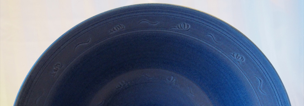 Header Image: Slate Blue Serving Bowl