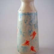 Swimming Goldfish Bottle Vase (small)