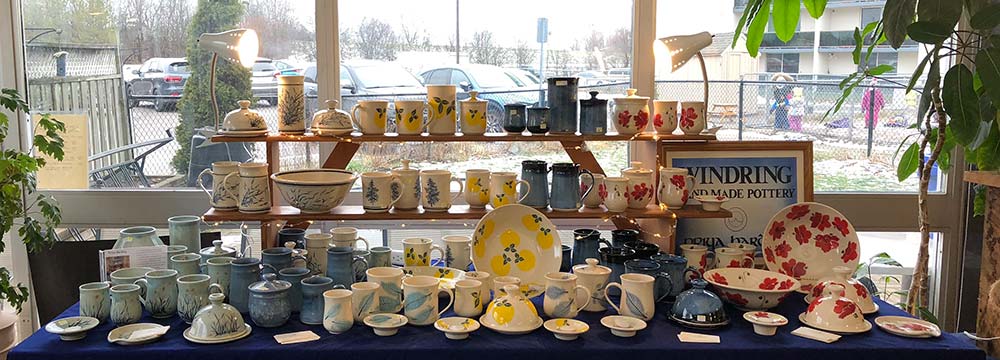 Kawarth Potters' Guild Holiday Show featuring Windring Hand Crafted Pottery