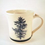Pine Tree Wide Mug