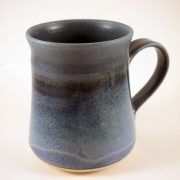 Morning Blue Wide Bottom Mug